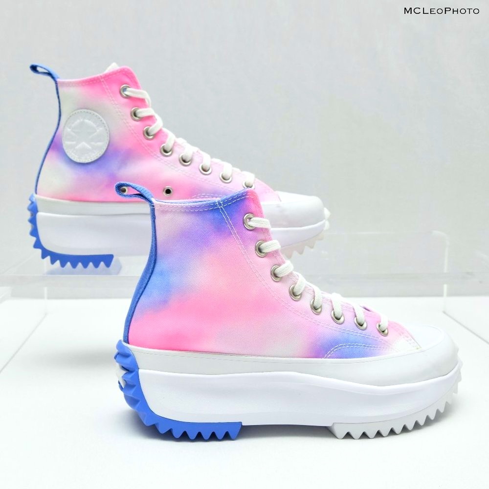 Converse Chuck Taylor Platform Sneaker Storm Pink/White/Purple Women's S…